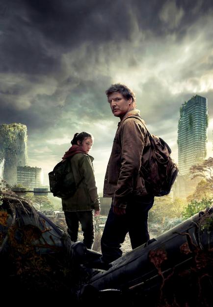 Pedro Pascal as Joel and Bella Ramsey as Ellie in "The Last of Us."