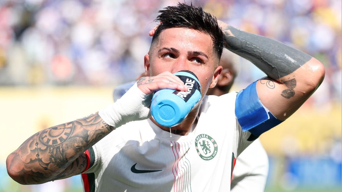 Chelsea star Enzo Fernandez fell to floor with dizziness due to ‘dangerous’ heat at Club World Cup