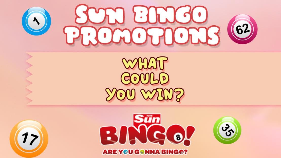 Check out the latest Sun Bingo offers and promotions that you can use today