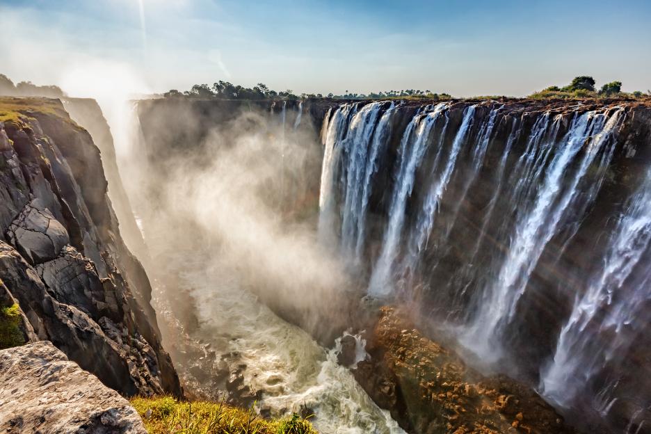 Victoria Falls, Zambezi River.