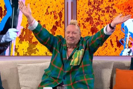 John Lydon leaves GMB’s Susanna Reid stunned with VERY cheeky remark as Sex Pistols star causes havoc live on air