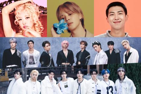 BLACKPINK’s Rosé, ATEEZ, Stray Kids, And BTS’s Jimin And RM Nominated For 2025 American Music Awards