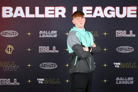 AngryGinge at the Baller League Draft.