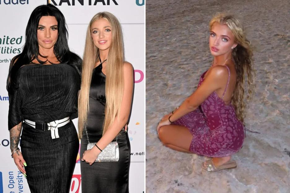 Princess Andre stuns in a summer dress on beach holiday amid ‘secret’ rift with mum Katie Price