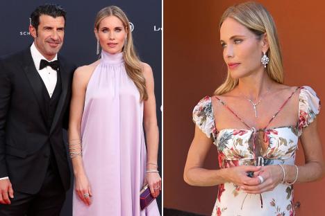 Luis Figo ‘SPLITS’ from Swedish model Wag with pair ‘leading separate lives’ as football icon ‘moves out of family home’