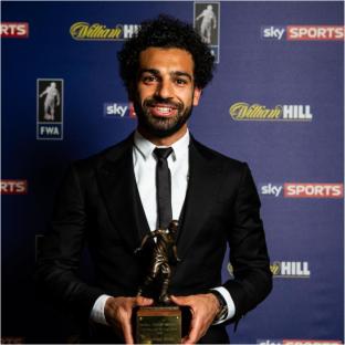 Salah named FWA Footballer of the Year