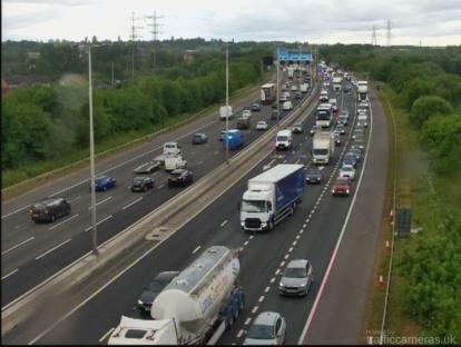 Motorway closed in both directions after overnight crash with ‘severe delays’ for thousands of drivers