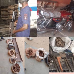 NSCDC arrests 45-year-old for railway vandalism, recovers stolen tracks in Bauchi