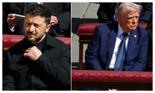 Pope Francis’ funeral: Zelensky meets Trump in Rome