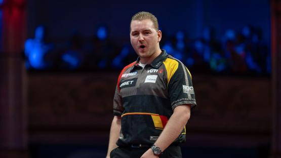 Darts star Dimitri Van den Bergh, 30, forced to withdraw from Players’ Championship just MINUTES before match