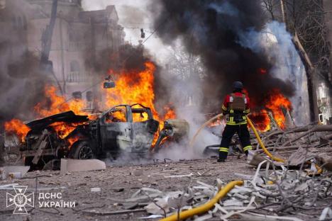 At least 20 people dead in horror Russian strike on civilians marking Palm Sunday as raging Zelensky blasts ‘ b*****ds’