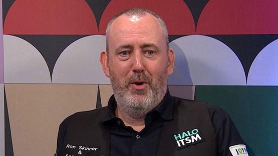 Mark Williams apologises for swearing in live TV interview on the BBC after reaching World Snooker Championship final