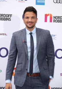 Peter Andre at the Nordoff Robbins O2 Silver Clef Awards.