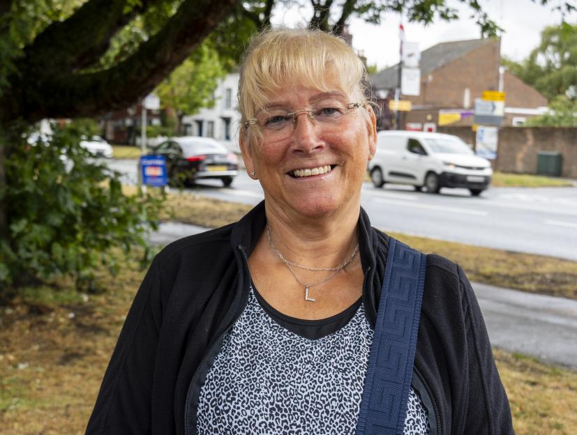 Portrait of Lynn Cook in Epping.