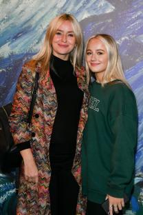 Sammy Winward and Mia Winward-Dunn at an event.