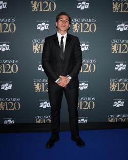 Enzo Fernandez at Chelsea's end of season awards.