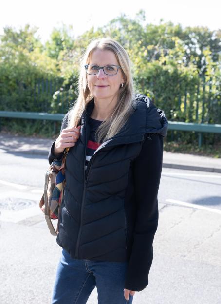 Jessica Davis, pictured in Flitwick, Bedfordshire.