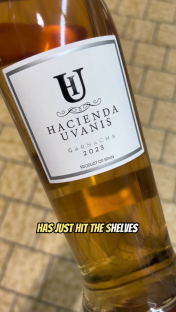 Hacienda Uvanis Garnacha 2023 wine bottle.