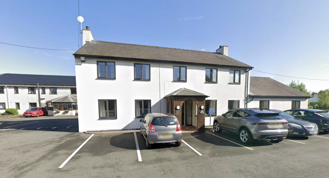 Glan Rhos nursing home in Brynsiencyn.