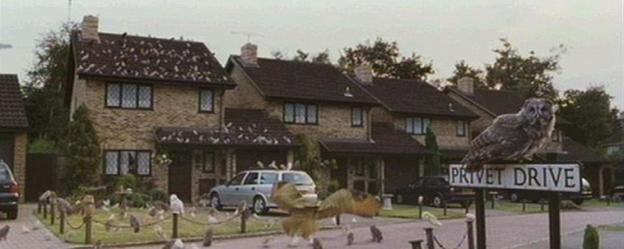 Harry Potter's house on Privet Drive.