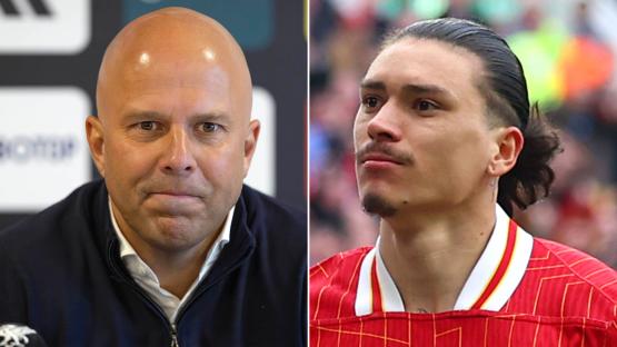 Arne Slot denies claims Darwin Nunez was dropped over training ground bust-up – but admits Liverpool star wasn’t injured