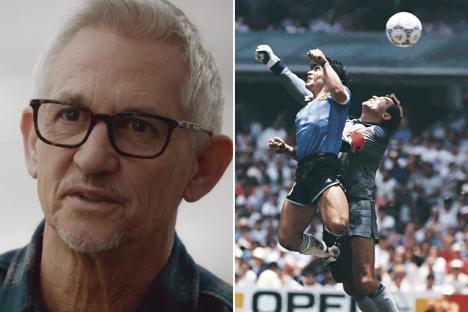 Gary Lineker gets a grilling over Maradonna’s infamous hand of God goal in hilarious new The Assembly teaser