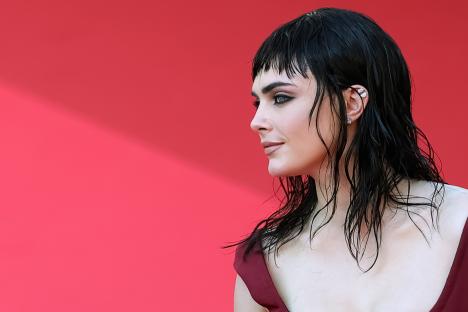 Cara Delevingne at the Cannes Film Festival.