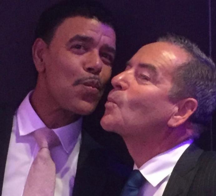 Jeff Stelling and Kris Kamara, , Chris Kamara, @chris_kammy, Best phone call ever this afternoon inviting me to do the Forest v Spurs game on Boxing Day reporting back to the Unbelievable , @JeffStelling, in the studio. I thought I was done, so its a big thank you Amazon , @primevideosport, Im back