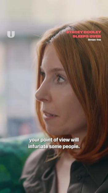 Stacey Dooley Sleeps Over promotional image.