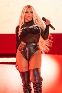 Jesy Nelson of Little Mix performing on stage.