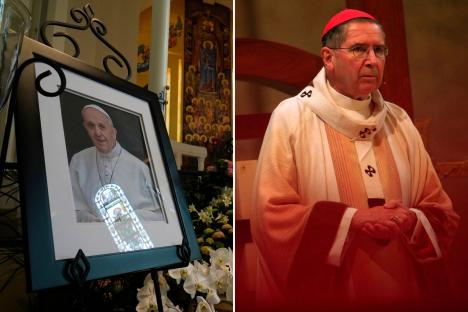 Disgraced US cardinal shamed in Catholic child abuse scandal awarded honour of closing Pope Francis’s coffin