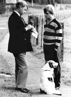 Black and white photo of Russell Bishop, cleared of the Babes in the Wood murders.
