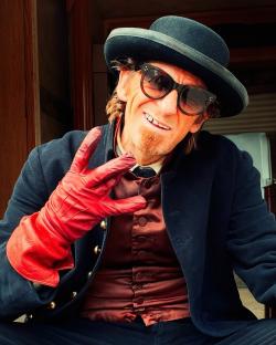 Paul Anderson in Peaky Blinders costume.