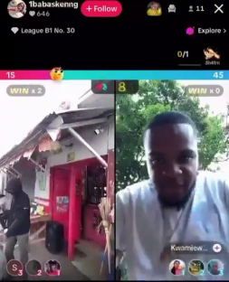 TikTok livestream video showing a man being shot.