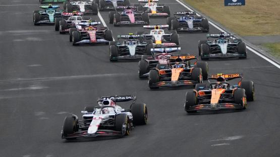 F1 Japanese GP LIVE RESULTS: Race on NOW with Verstappen LEADING Norris as Red Bull chase first win of season – updates