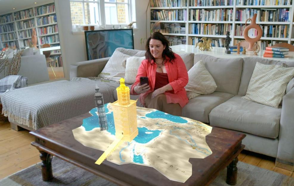 Brand new TV series Seven Wonders of the Ancient World airs tonight with special augmented reality twist on your phone
