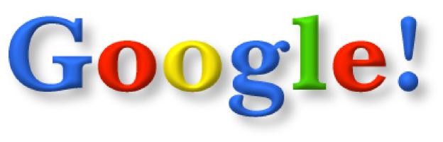 Google logo with an exclamation point.