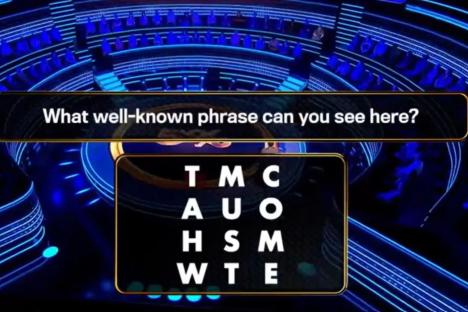 The 1% Club’s penultimate question on a ‘common phrase’ leaves players stumped – but can you get it?