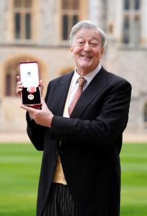 Stephen Fry at the Newport Beach Film Festival.