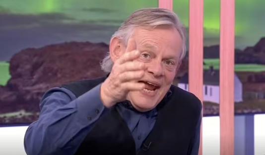 Martin Clunes on The One Show.