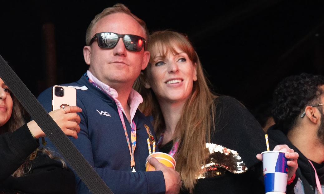 Angela Rayner and Sam Tarry at an event.