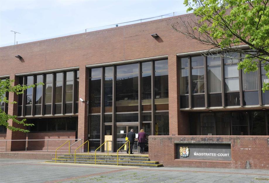 Folkestone Magistrates' Court.