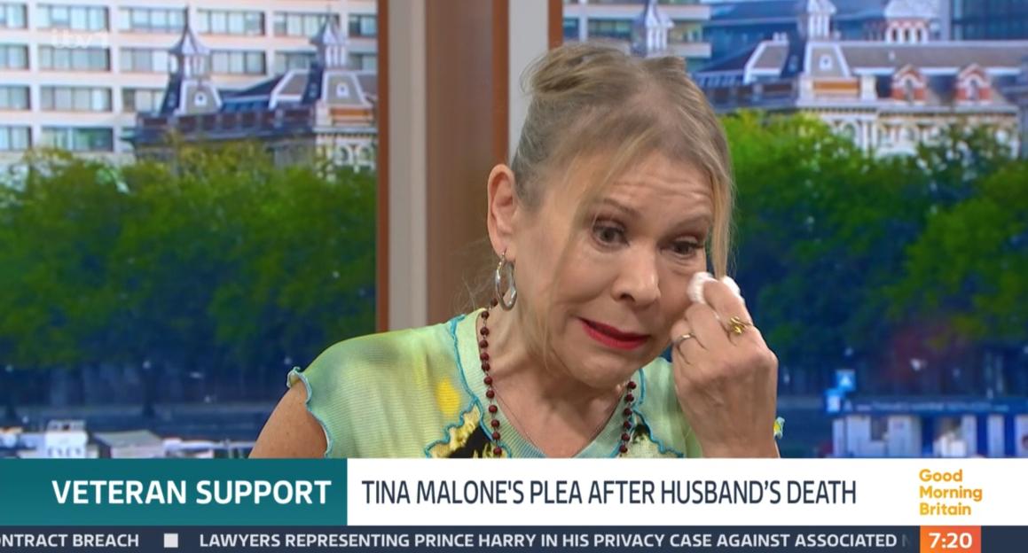 Tina Malone Opens Up in Tears on GMB: Reveals Husband's Struggles Before His Tragic Passing