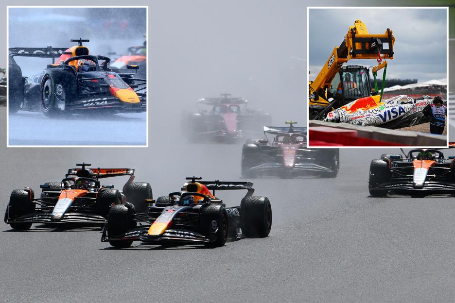 Lando Norris lands first ever British Grand Prix win and F1 ace ends unwanted record as rain causes chaos at Silverstone