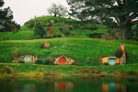 Hobbiton Movie Set, New Zealand.