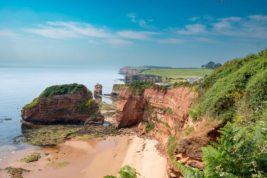 One of England’s most secluded beaches is one you can only reach by tunnel