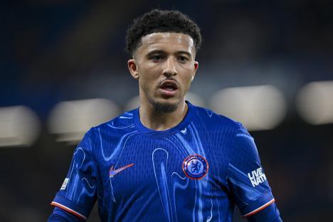 Jadon Sancho of Chelsea FC during a UEFA Europa Conference League match.