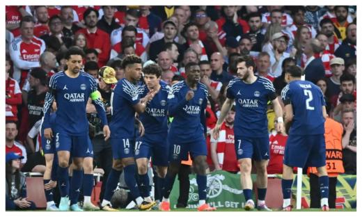 UCL: PSG suffer another injury blow ahead of second leg tie with Arsenal