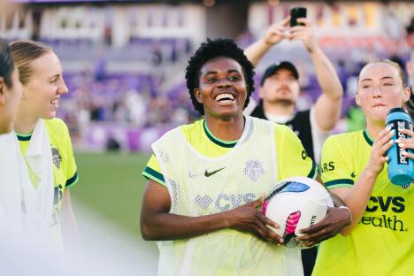 Super Falcons striker, Monday relishes maiden goal for Washington Spirit
