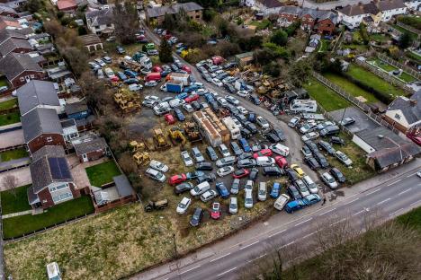 Our beautiful village is being ruined by a massive eyesore car scrapyard – even the owner says it’s a ‘f***ing mess’